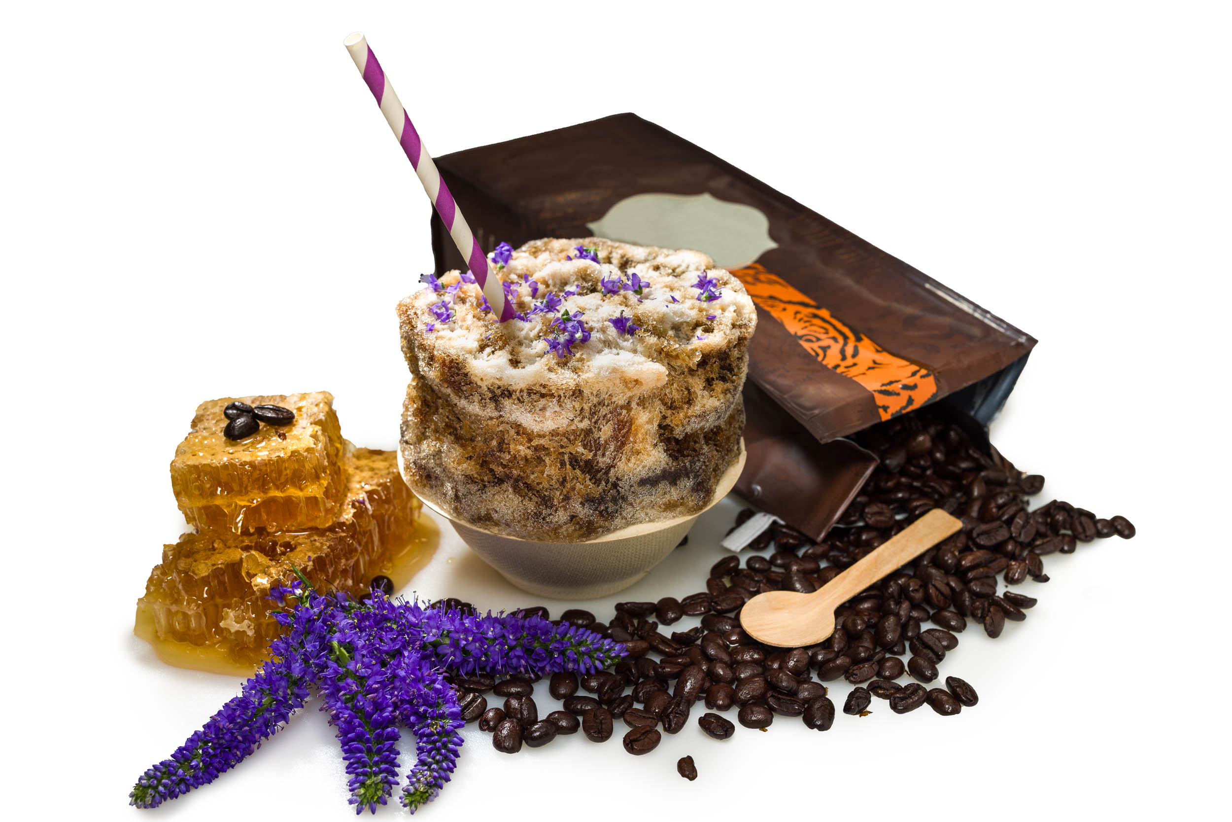 Lavender Honey Latte